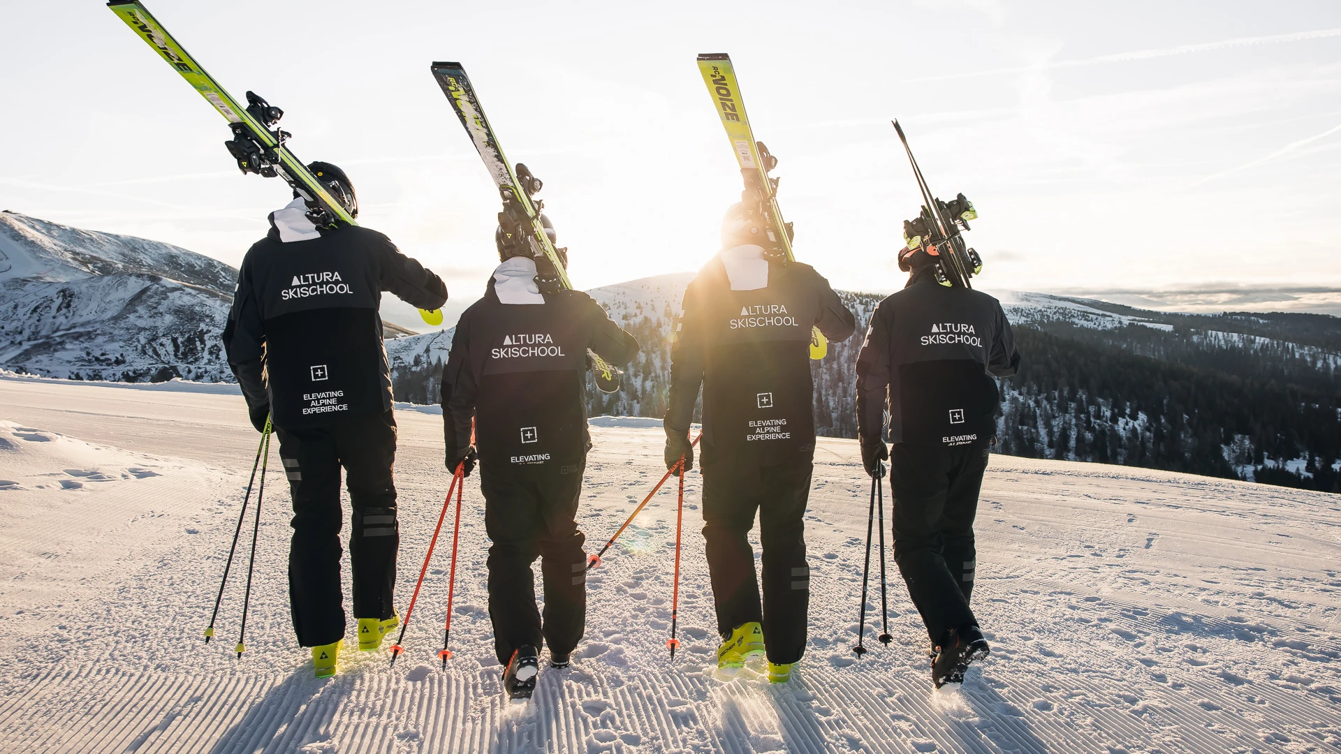 Skischule ALTURA Meran 2000 Sonnenaufgang Skischule ALTURA Meran 2000 Sonnenaufgang